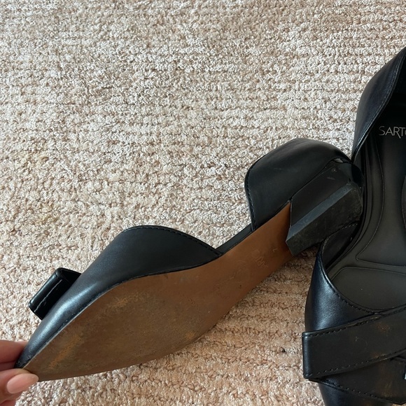 SARTO Elisha Half d'Orsay Pointed Toe Flat - Picture 8 of 8